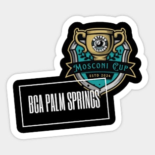 BCA Palm Springs 2 Sticker